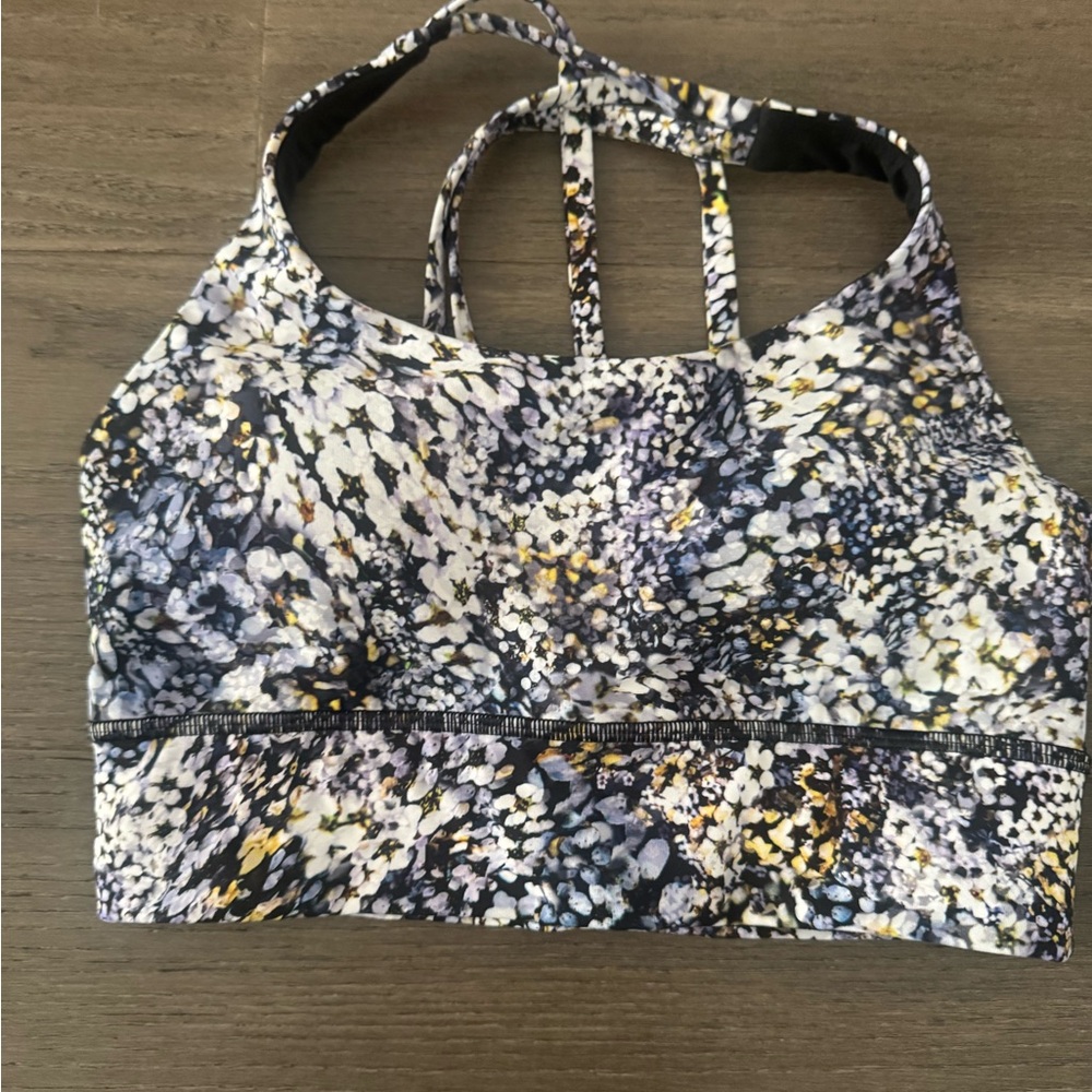 lululemon Energy Longline Bra - Floral Metropolis Multi size 6